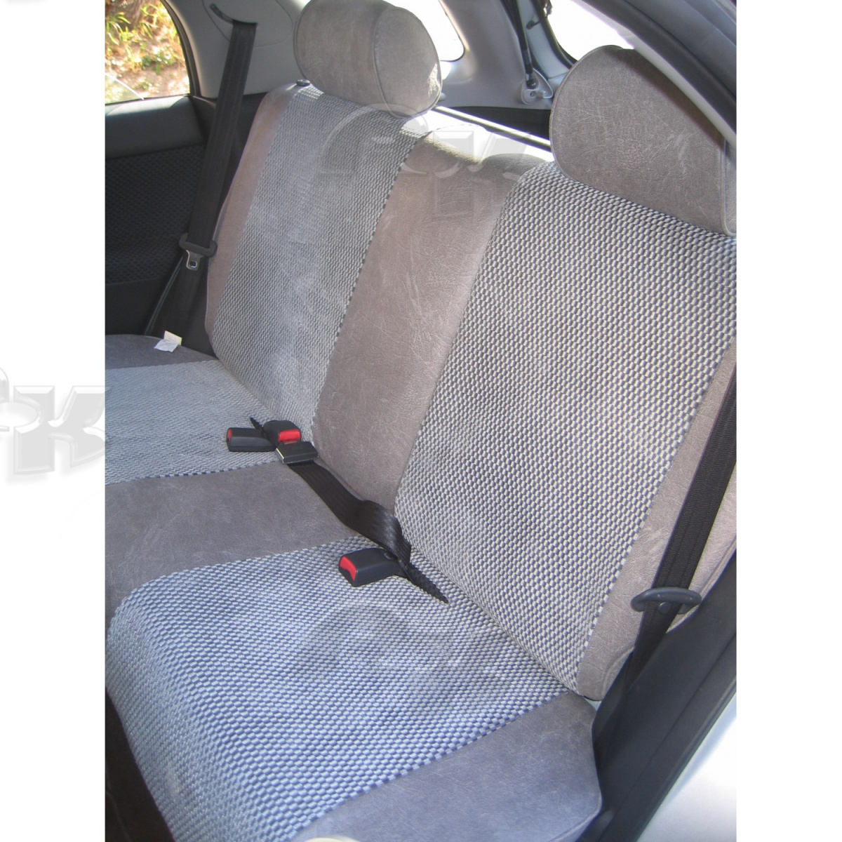 Чехлы из экокожи Subaru Impreza II+r+r2 [GG] 11.2000-08.2007 универсал, с выступом (Мод.172.0) Автокомфорт