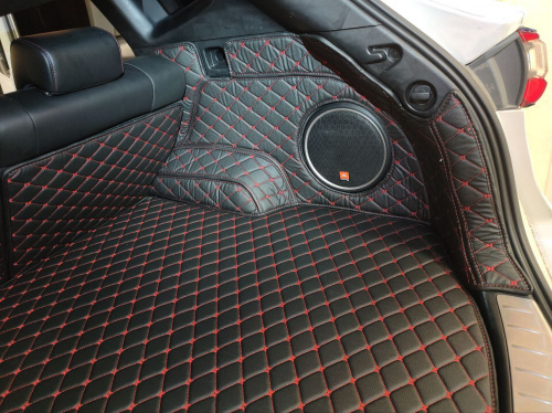 Коврики 3D в багажник, кожа. Toyota Harrier 60 / 65. 2013 - 2020 г.