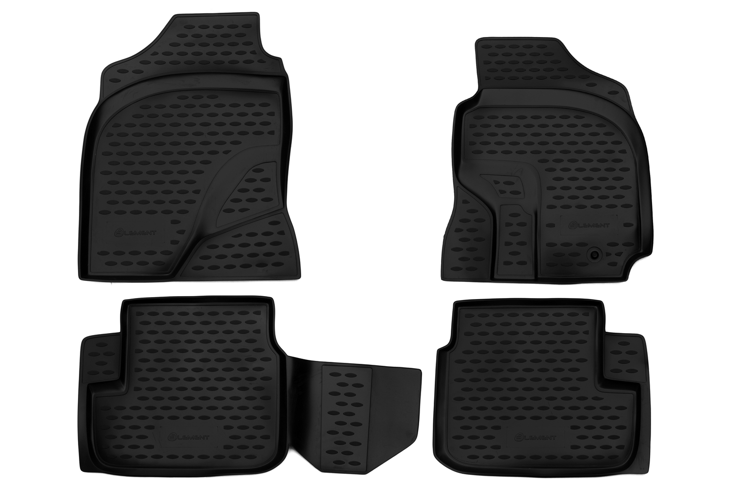 Коврики в салон TOYOTA RAV4 ACA21W JDM, 05/2000–10/2005, П.Р., 4 шт. (полиуретан)