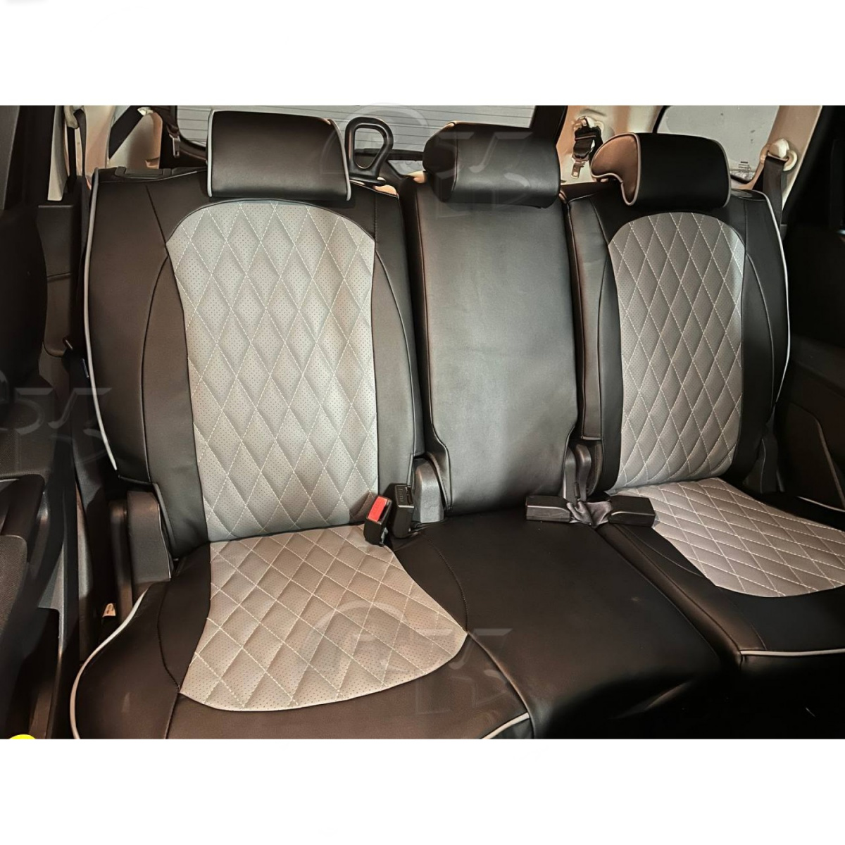 Чехлы из экокожи Nissan Qashqai +2 I+r [J10] 09.2008-11.2014 (Мод.130.0) Автокомфорт