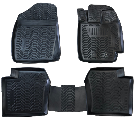 Коврики в салон Toyota Premio / Allion 260 2WD 2007-2021 полиуретан Aileron