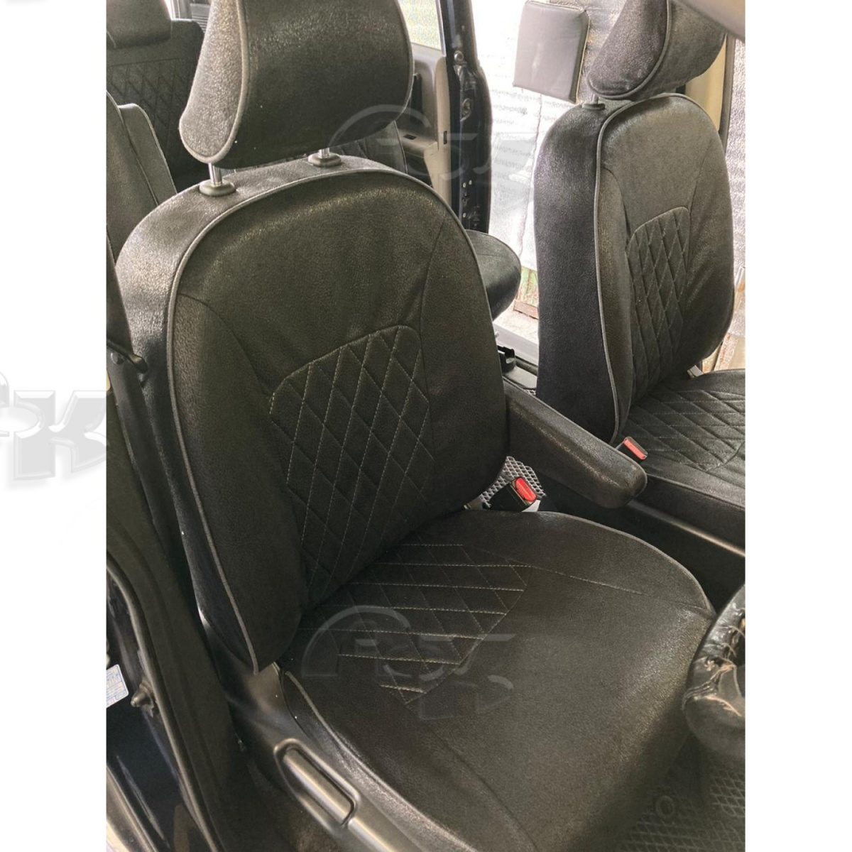 !Чехлы из экокожи Honda Freed I+r+r2 [GB] 05.2008-08.2016 40/40 (Мод.470.0) - 3 ряда Автокомфорт