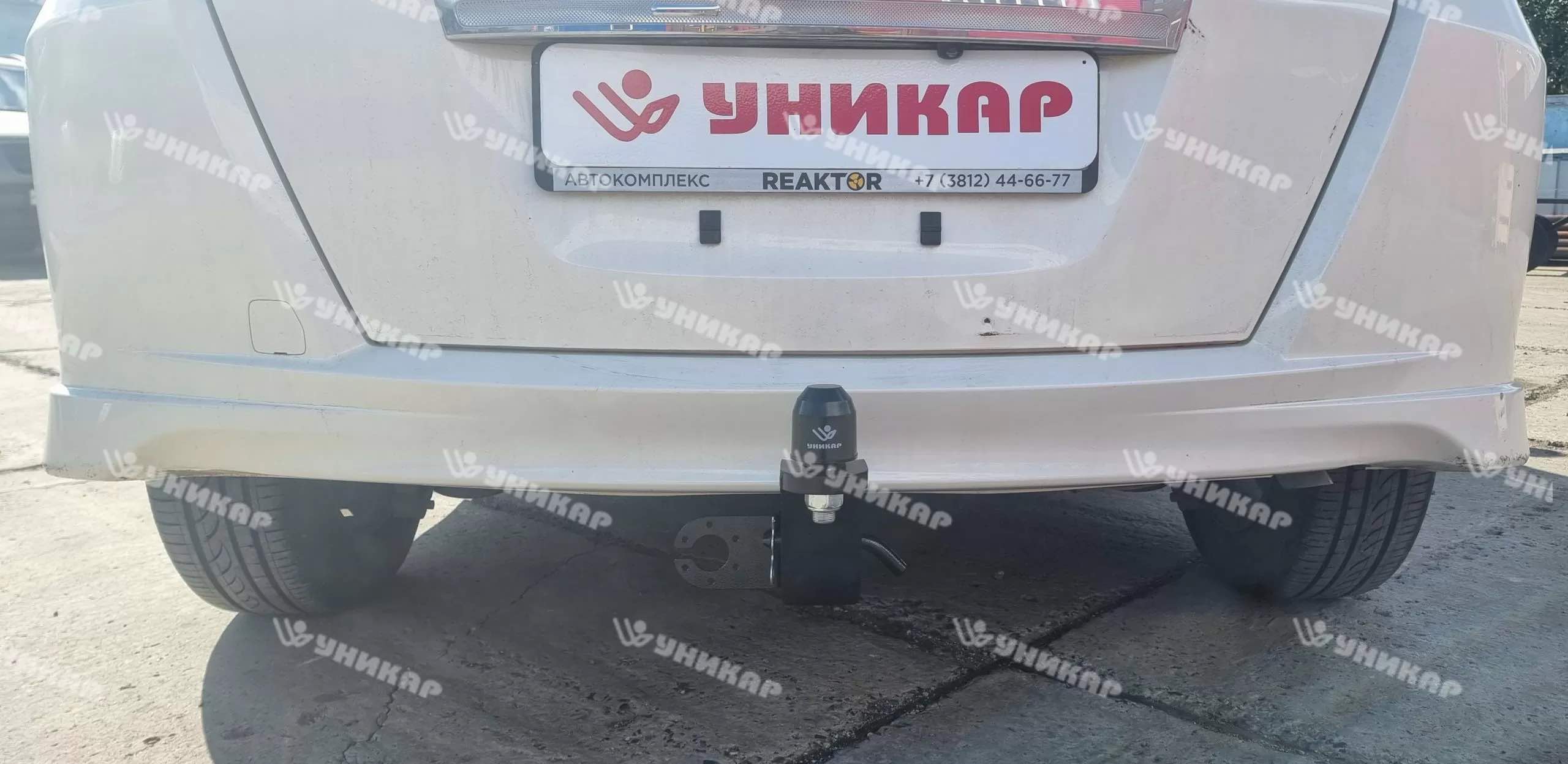 Фаркоп ТСУ Honda Freed I поколение, 2WD НЕ ГИБРИД 2008 - 2016 (тип шара E) Уникар