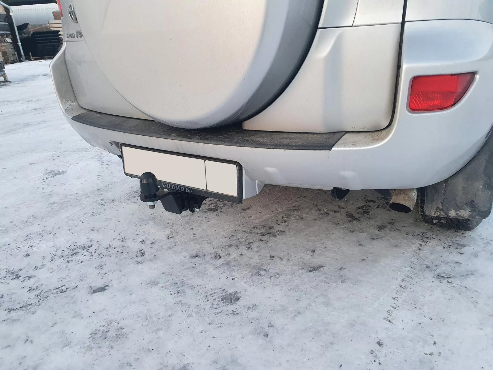 Фаркоп ТСУ Toyota RAV-4 III поколение  2006 - 2013 (тип шара E) Уникар