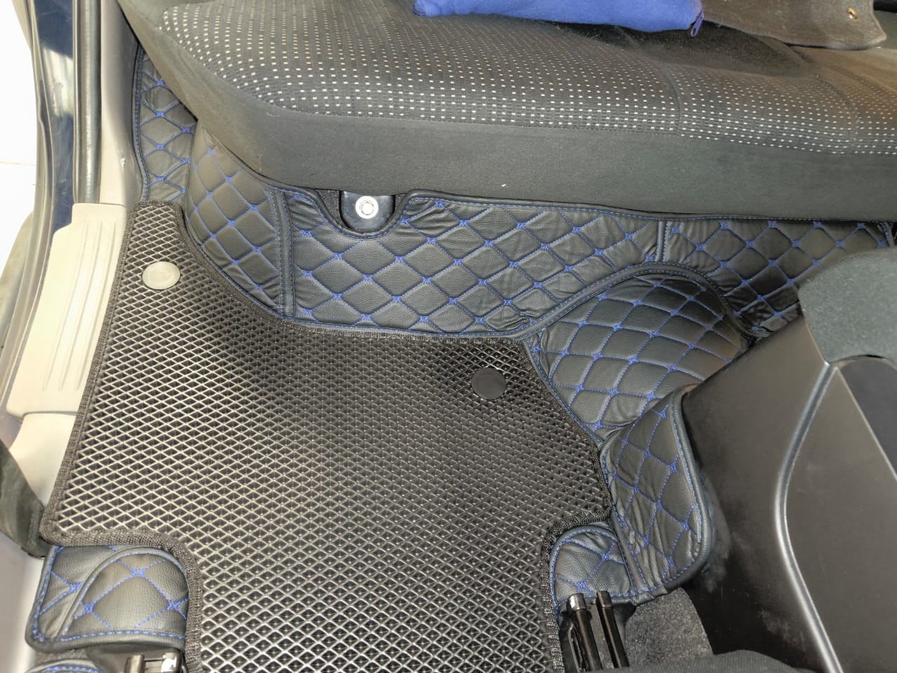 Коврики в салон кожаные 3D Mitsubishi L200 2006-2014