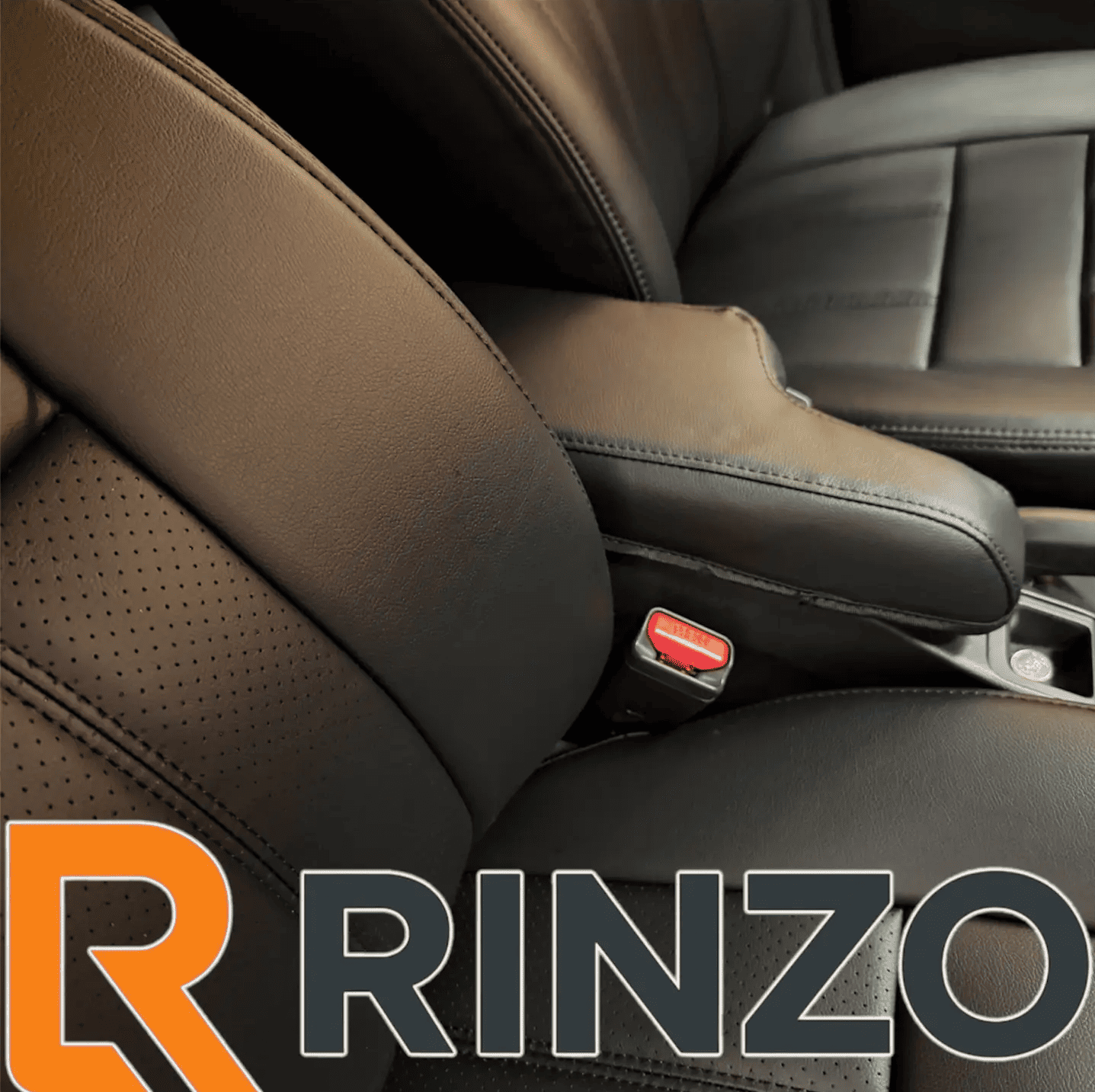 Чехлы Rinzo кожа PVC Honda Fit 2013-2020 без подл. (черный) Vector