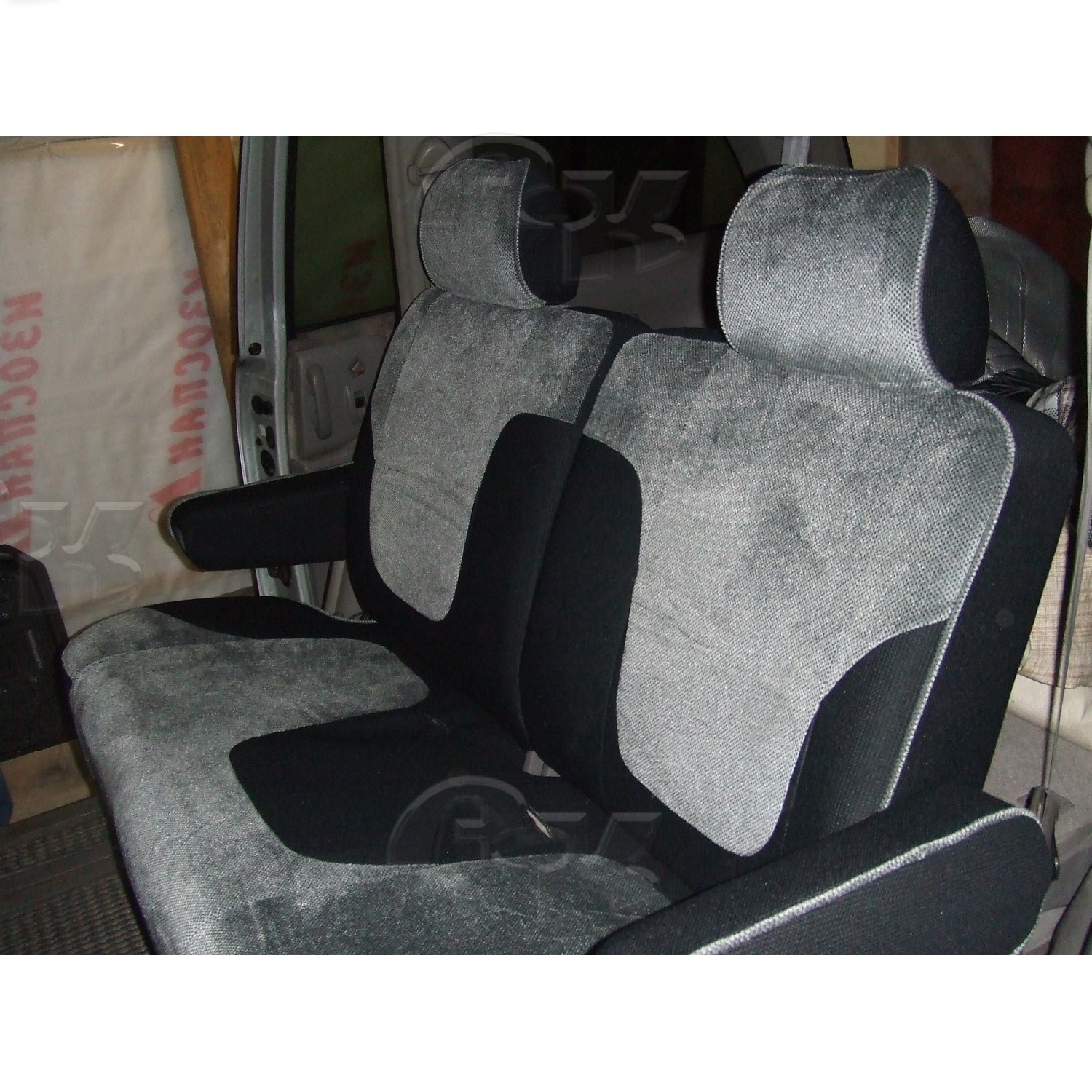 Чехлы из экокожи Nissan Liberty I [M12] 11.1998-11.2004 диван (Мод.124.0) Автокомфорт