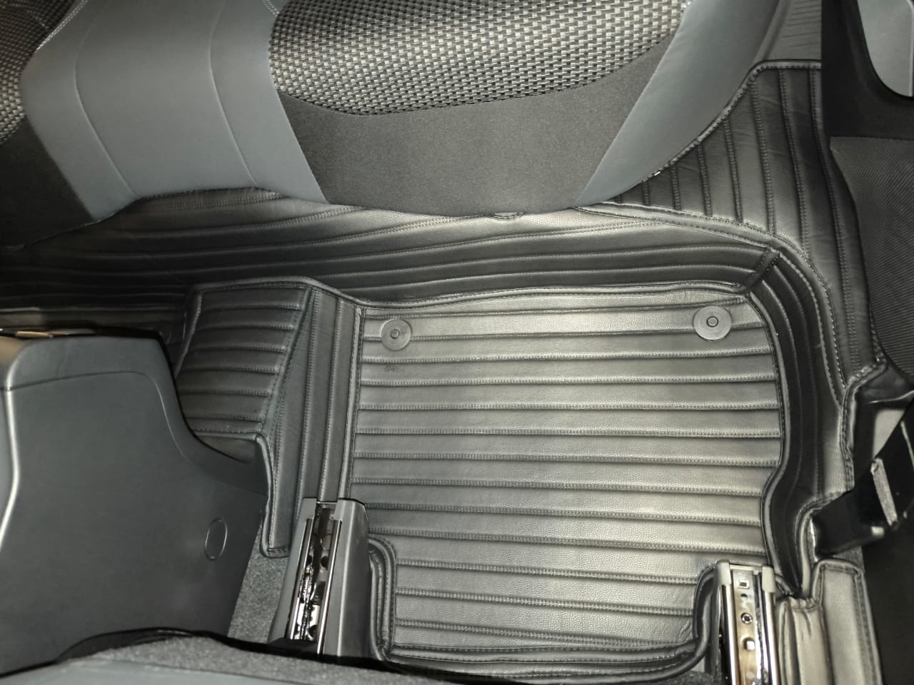 Кожаные коврики в салон 3D Subaru Forester SK 2018- Правый руль