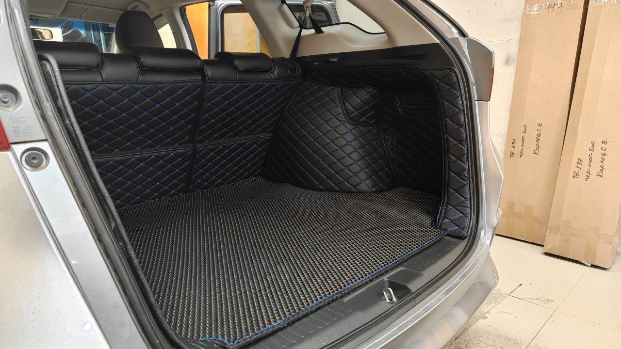 Коврик в багажник кожаный 3D Honda Shuttle 2015->