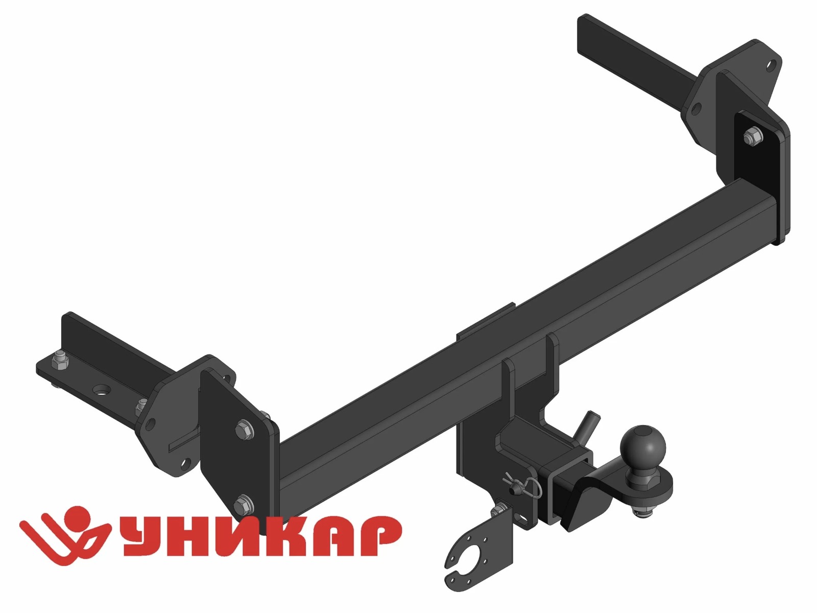Фаркоп ТСУ Subaru Forester SH 3 поколение, год выпуска 2007 - 2013 (тип шара E) Уникар