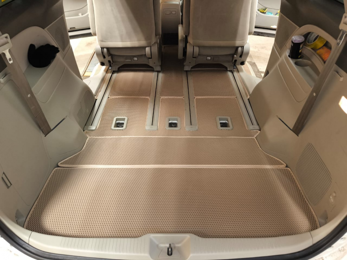 !Коврики в багажник EVA Toyota Estima AHR20 Гибрид 40/40 2006-2015