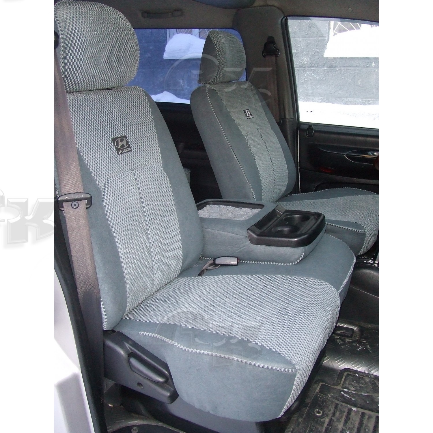 Чехлы из экокожи Hyundai Starex I+r [A1] 03.1997-02.2007 (Мод.058.0) - 3 ряда Автокомфорт