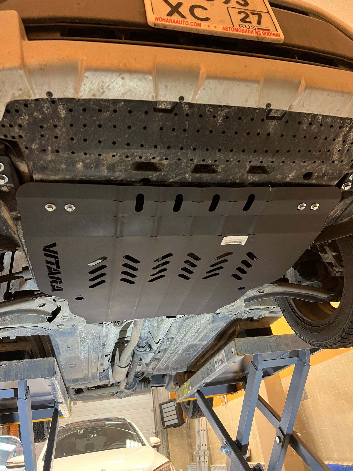 Защита картера и КПП SUZUKI SX4 NEW (2013-), Vitara, Escudo(2015-) / Сузуки SX4/ Сузуки Витара