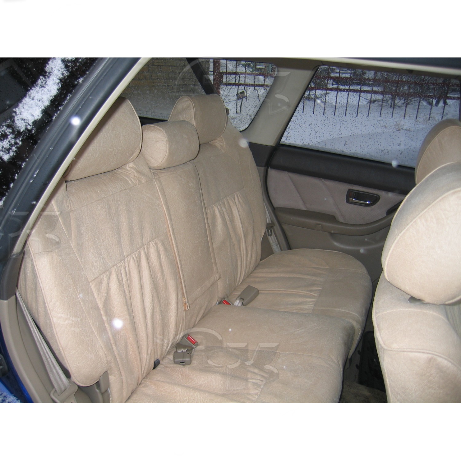 Чехлы из экокожи Subaru Legacy Lancaster II+r [BH] 06.1998-05.2003 (Мод.163.0) Автокомфорт