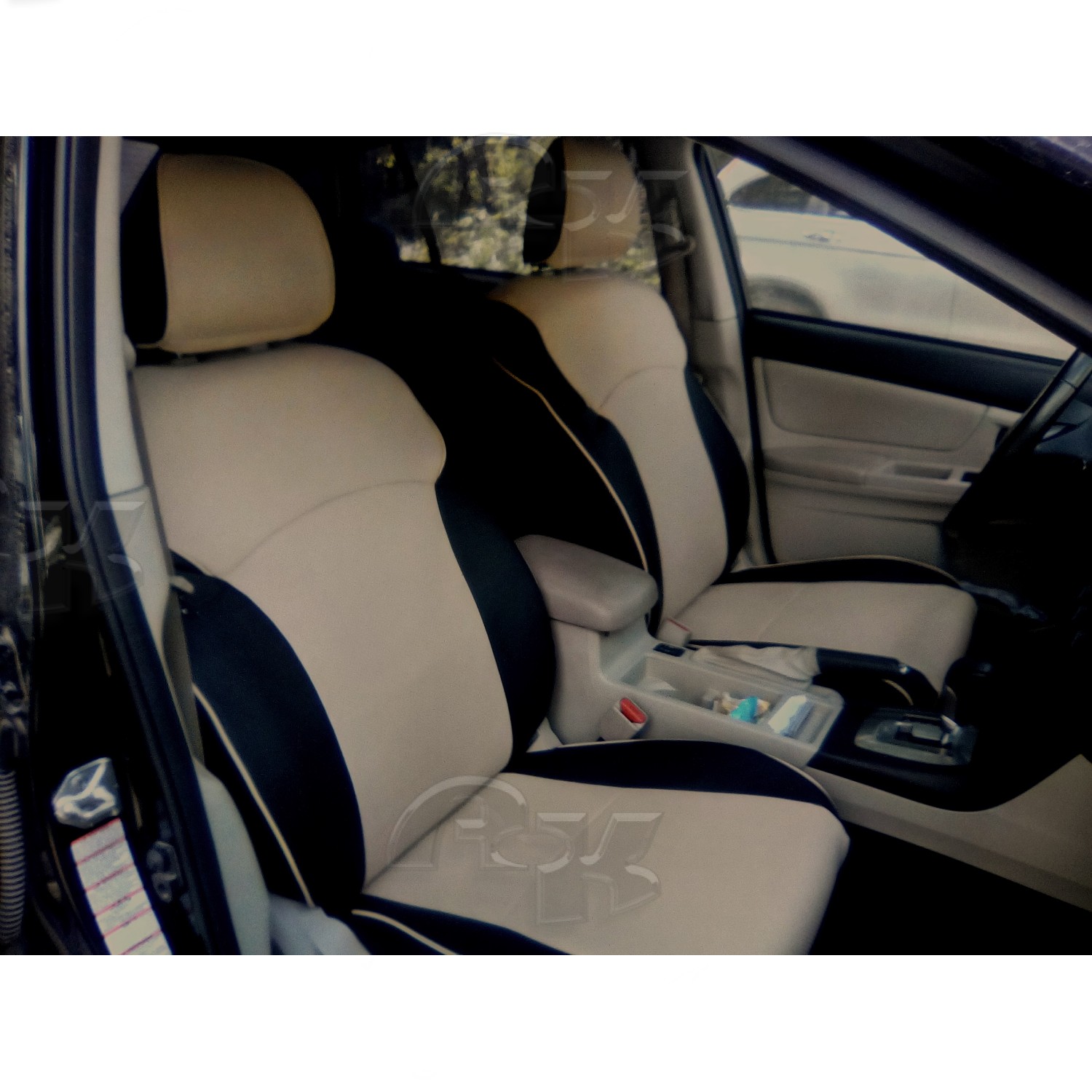 Чехлы из экокожи Subaru XV / Impreza GP 2011-2017 (Мод.298.0) Автокомфорт