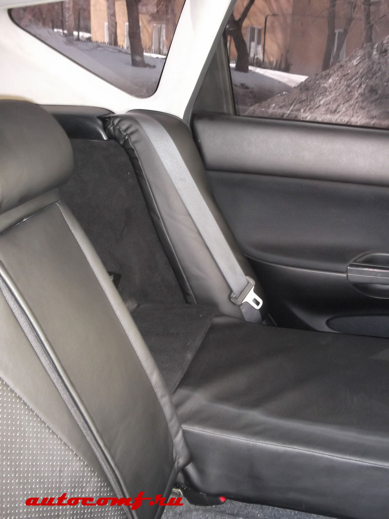 Чехлы из экокожи Toyota Caldina 240 2002-2007 (Мод.201.0) Автокомфорт