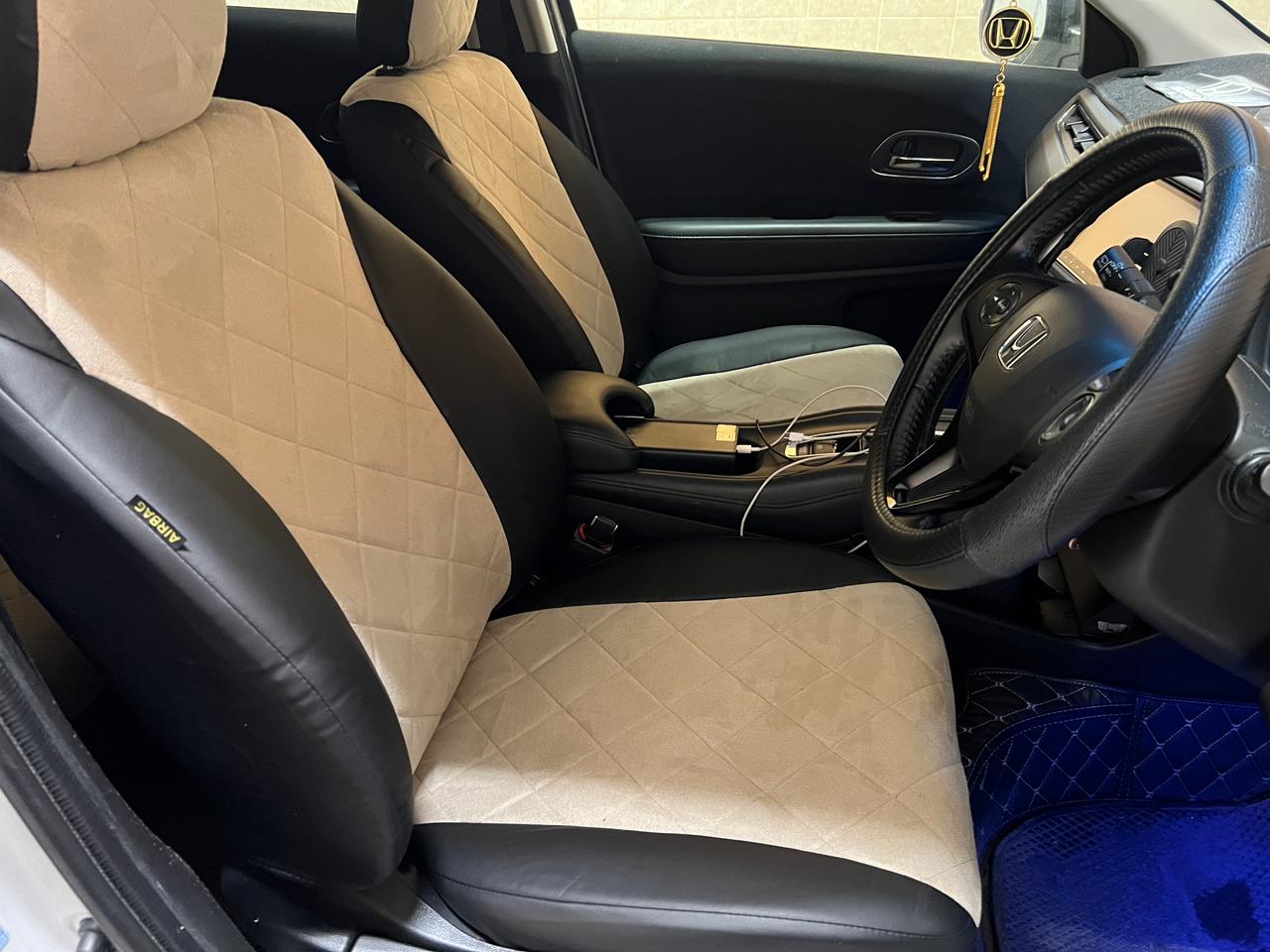 Чехлы из экокожи Honda Vezel / Fit 3 / Shuttle 2013-2018 с подл. Автостиль