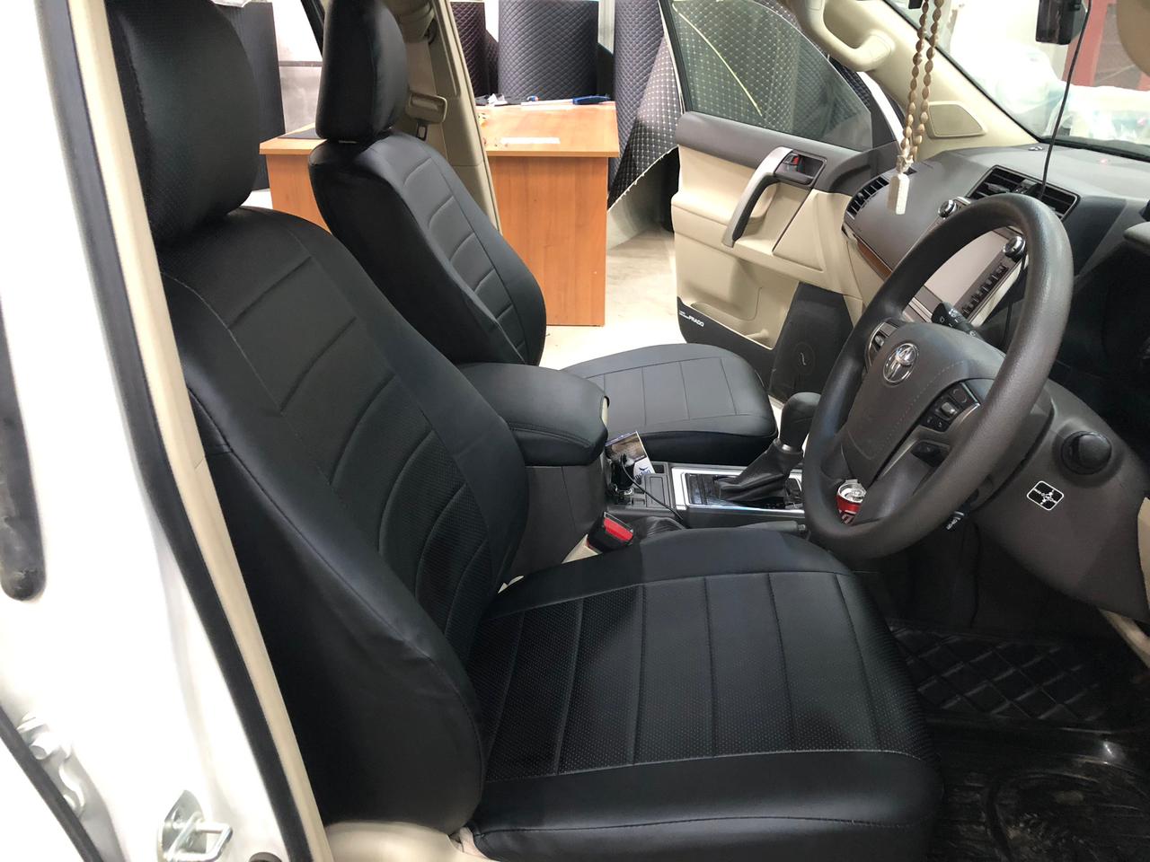 Чехлы Toyota Land Cruiser Prado 150 5 мест 2009-2017 прав + лев руль Автостиль