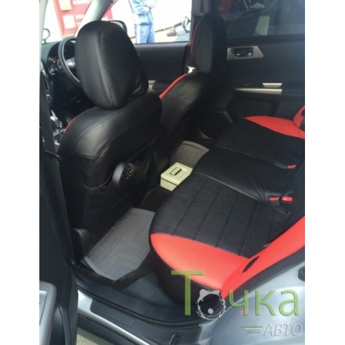 Чехлы из экокожи Subaru Forester SH 3 2007-2013 Автостиль