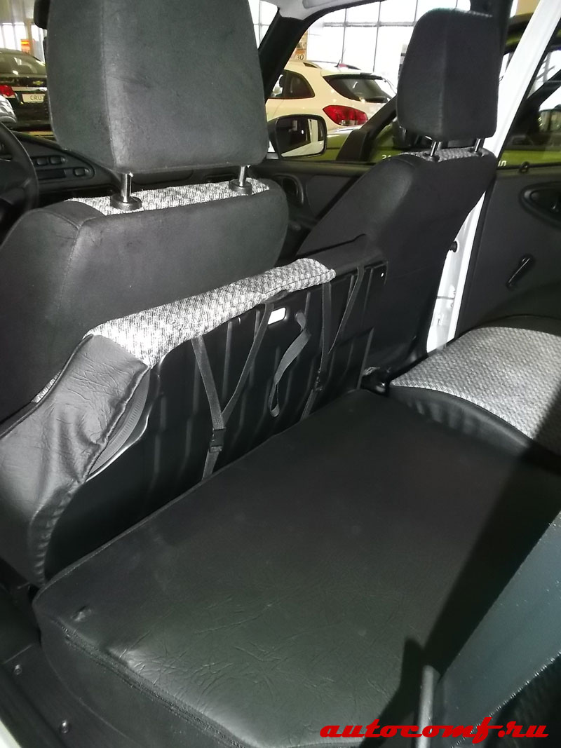 Чехлы из экокожи Chevrolet Niva Ir [FAM1] 01.2014-01.2017 (Мод.328.0) Автокомфорт