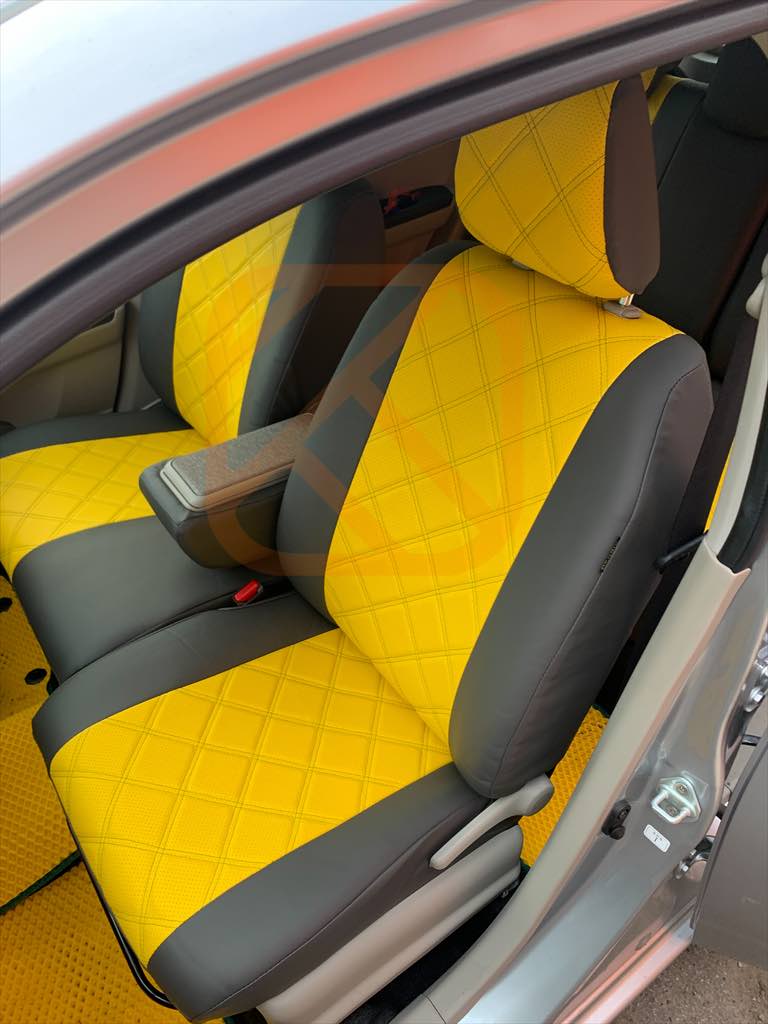 Чехлы Toyota Passo / Boon m700 2016- н.в. спинка 60/40  Автостиль