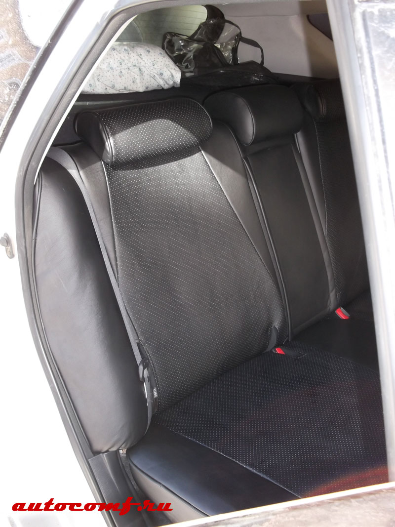 Чехлы из экокожи Toyota Caldina 240 2002-2007 (Мод.201.0) Автокомфорт