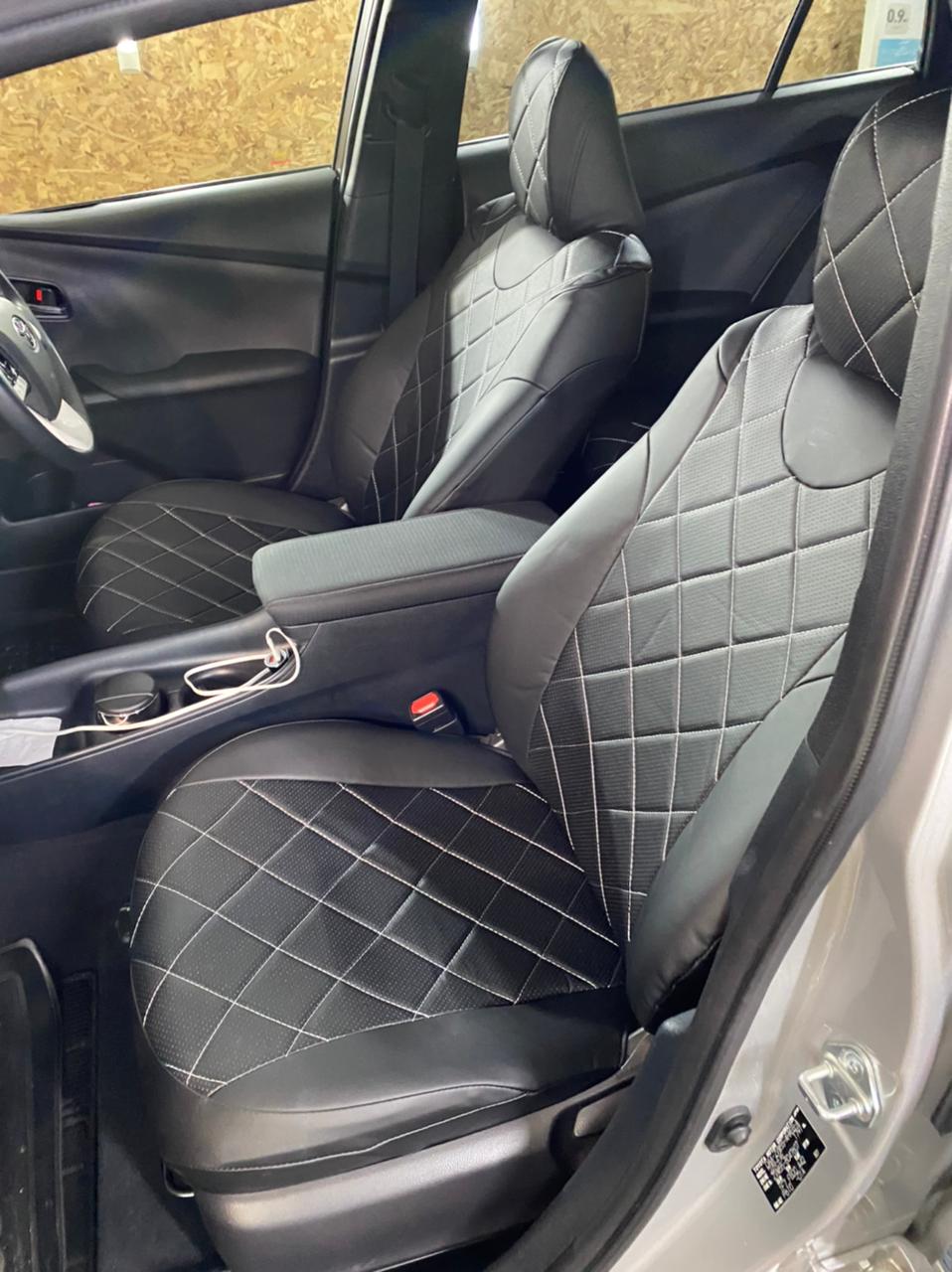 Чехлы Toyota Prius 50 /55 2015-> Автостиль (кроме PLUGIN)