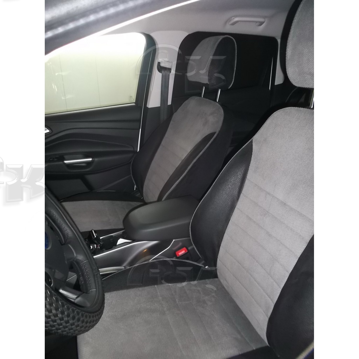 Чехлы из экокожи Ford Kuga II [CBS] 02.2013-03.2017 (Мод.325.0) Автокомфорт