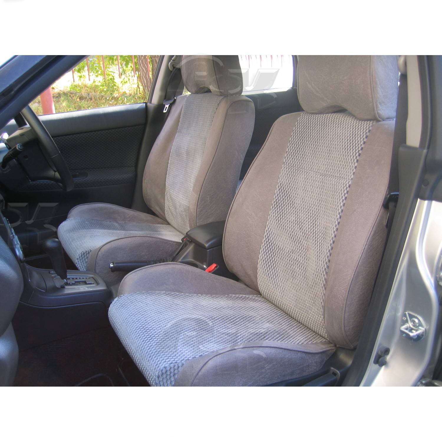Чехлы из экокожи Subaru Impreza II+r+r2 [GG] 11.2000-08.2007 универсал, с выступом (Мод.172.0) Автокомфорт