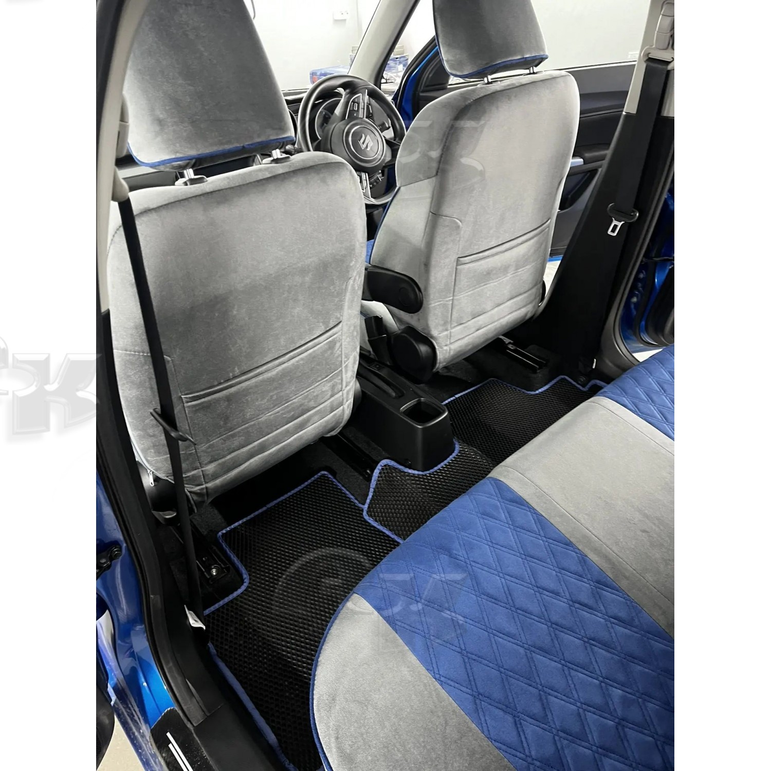 Чехлы из экокожи Suzuki Swift 2016 - 2021 60/40 без подл. Автокомфорт