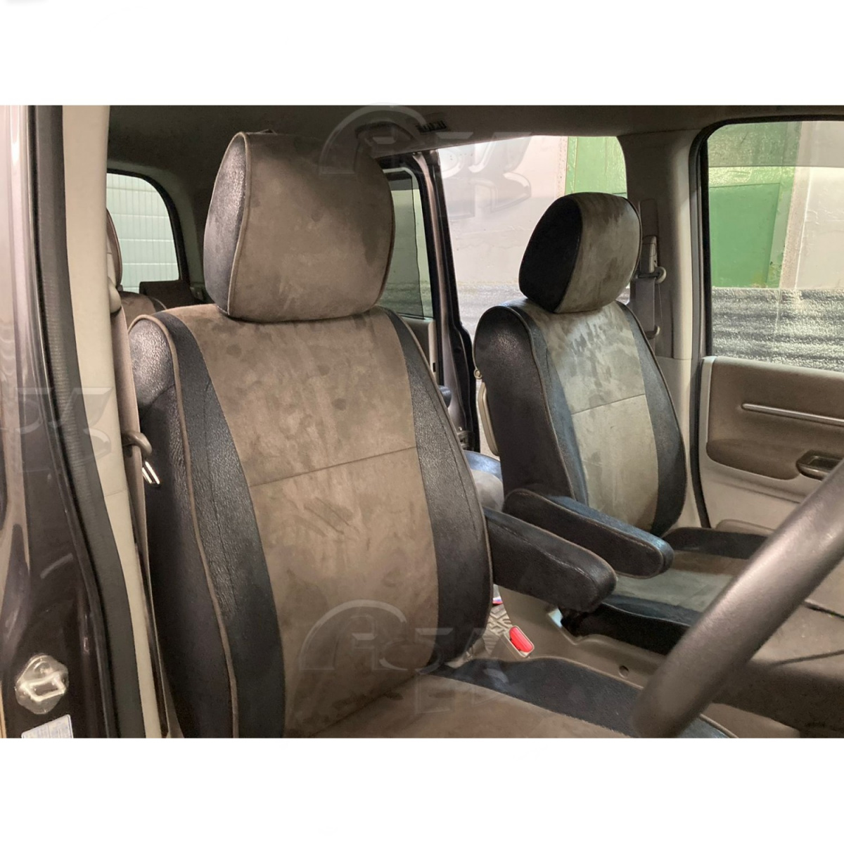 Чехлы из экокожи Honda Stepwgn V [RP] 04.2015-2020 60/40 - 3 ряда Автокомфорт