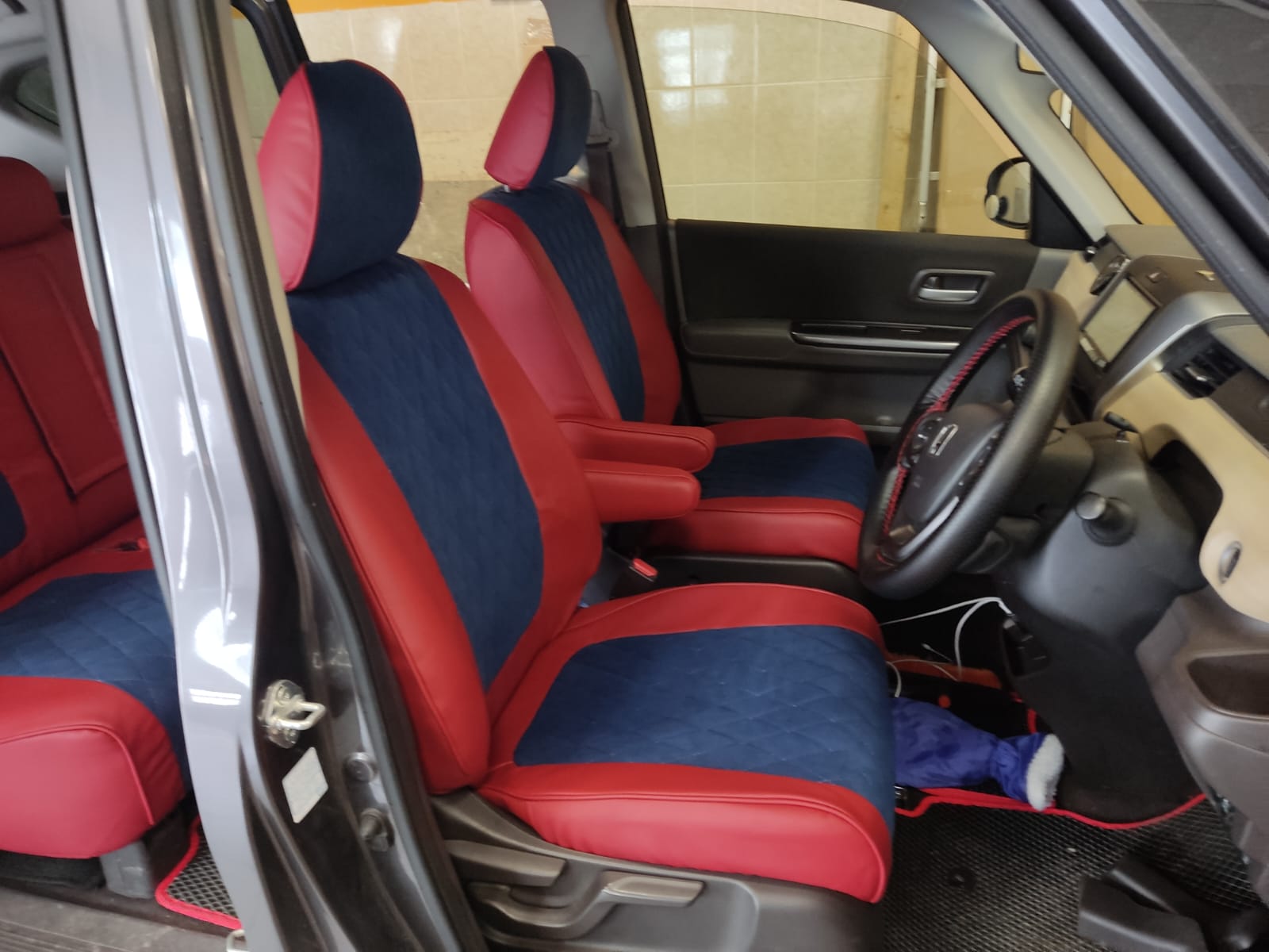 Чехлы Honda Freed с 2016->> 60/40 на 3 ряда  Автокомфорт