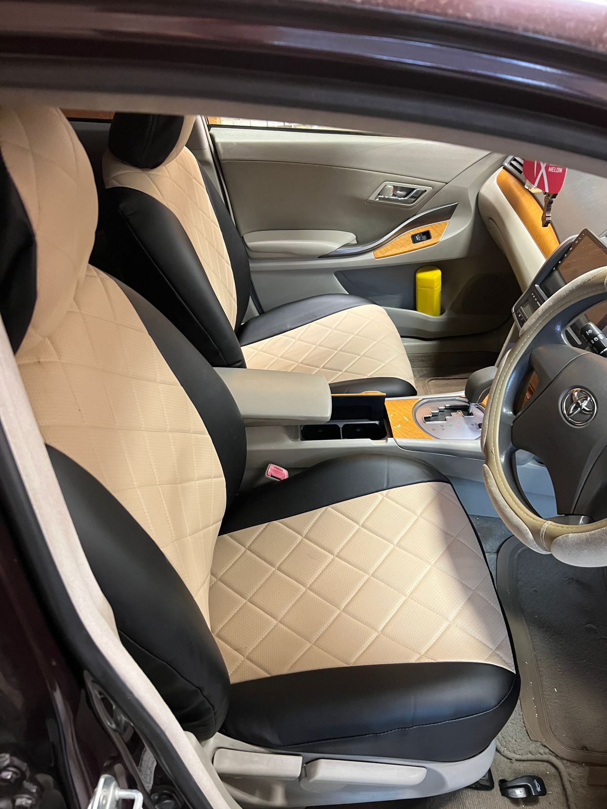 Чехлы из экокожи Toyota Premio / Allion 260 2007- 2021 Автостиль