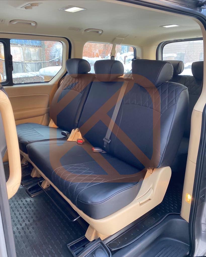Чехлы из экокожи Hyundai Starex (H1) [TQ] II 04.2007- (Мод.059.0) Автокомфорт