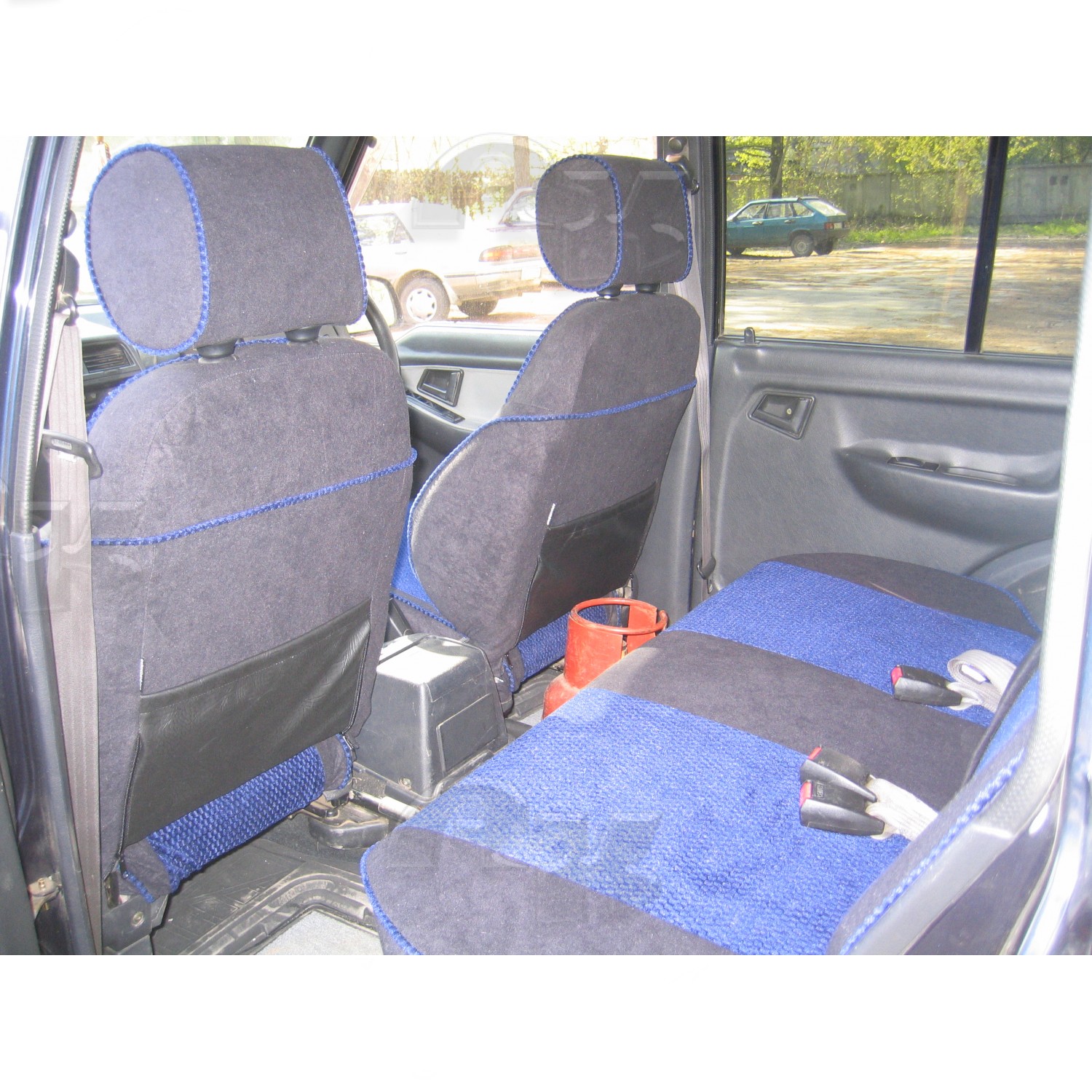 Чехлы из экокожи Suzuki Escudo I+r [TD01] 05.1988-10.1997 5дв (Мод.177.0) Автокомфорт