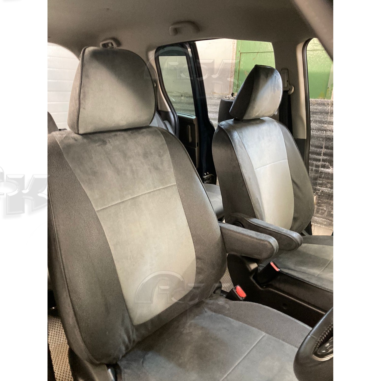 Чехлы Honda Freed с 2016->> 40/40 на 2 ряда  Автокомфорт