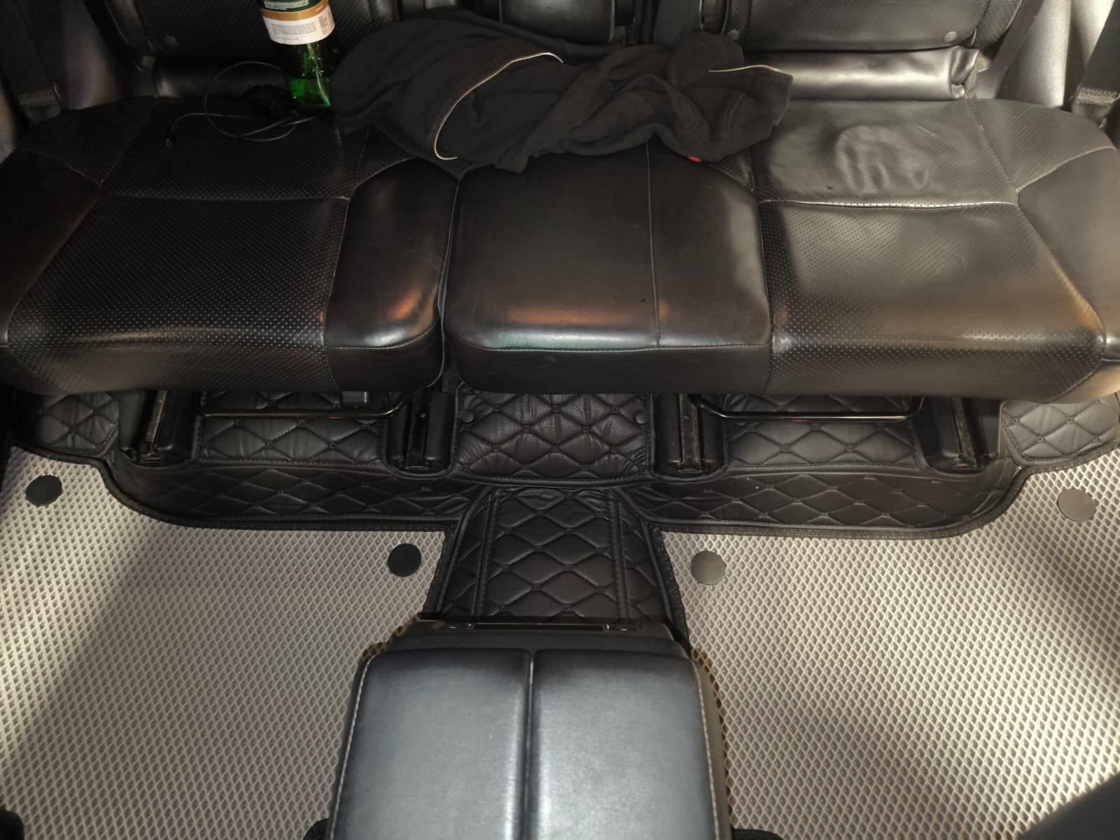 Кожаные коврики 3D в салон Lexus GX460 2010-> / Prado 150 7 местный