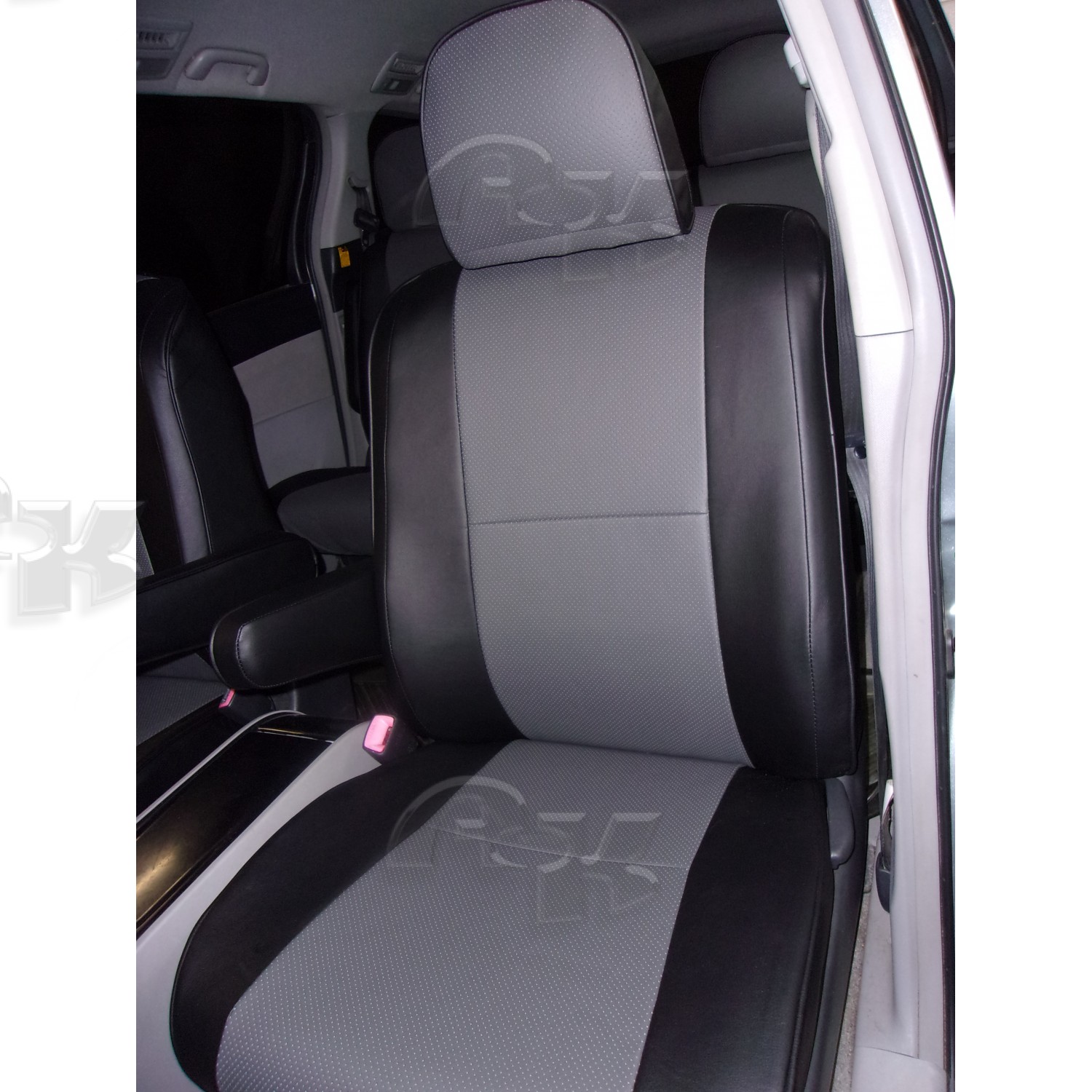 Чехлы из экокожи Toyota Estima III+r+r2 [AHR20,XR50] 01.2006-10.2019 40/60 (Мод.446.0) - 3 ряда Автокомфорт