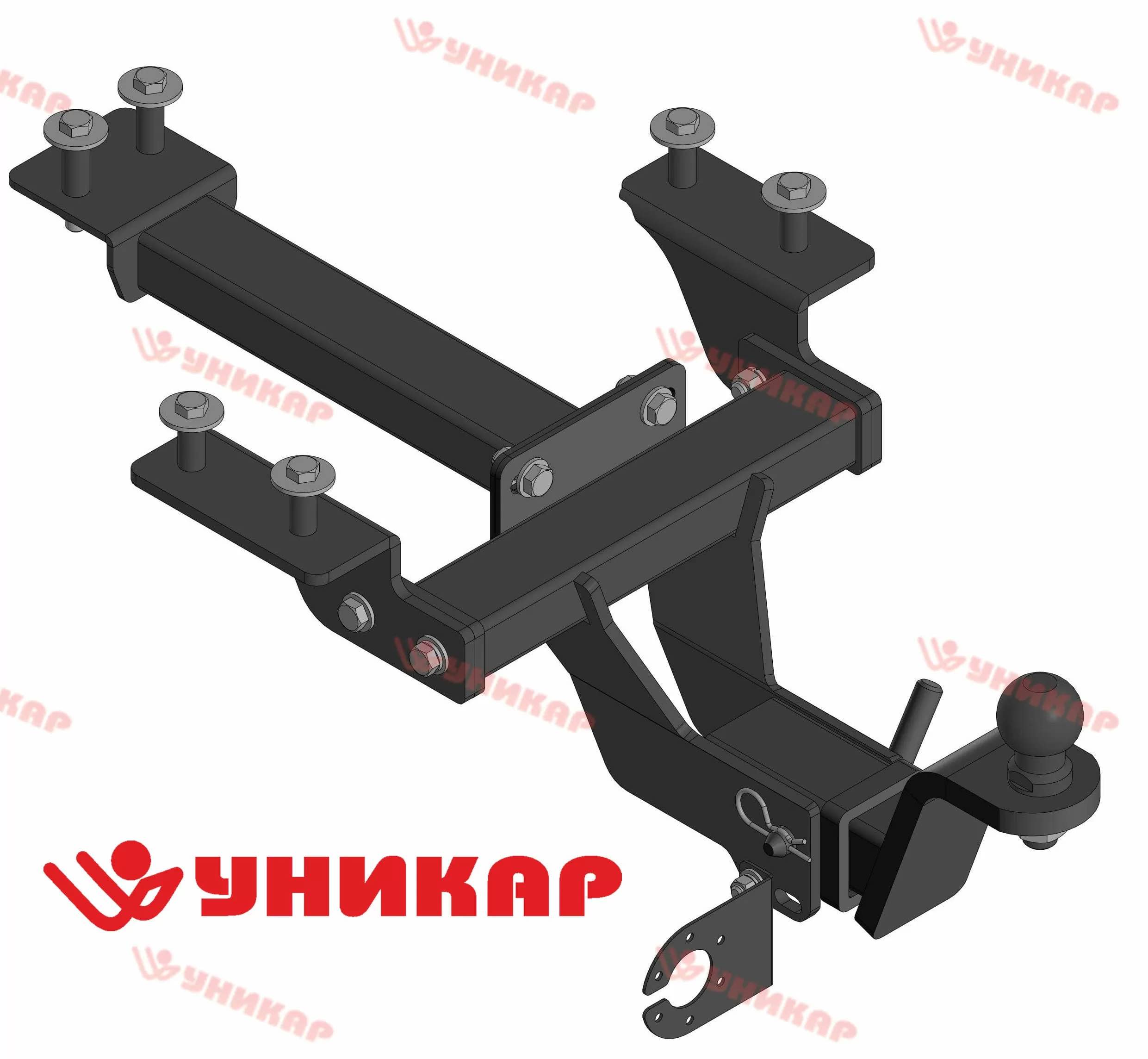 Фаркоп ТСУ Honda Freed I поколение, 2WD НЕ ГИБРИД 2008 - 2016 (тип шара E) Уникар