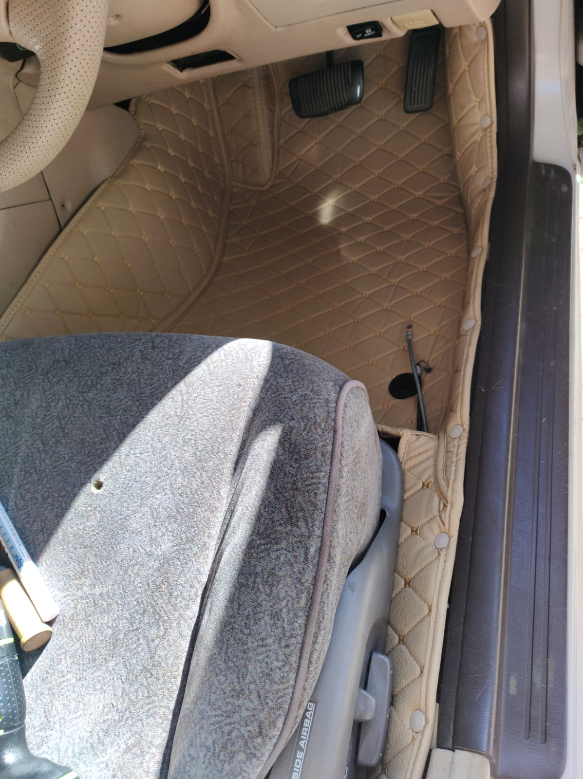 Коврики в салон кожаные 3D Toyota Mark 90 1992-1996