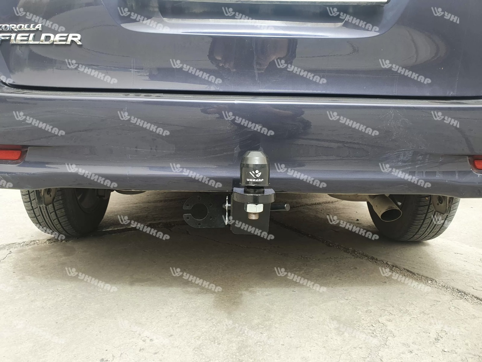 Фаркоп ТСУ Toyota Fielder 160, 164, 165, с 2012 - н.в. (тип шара E) Уникар