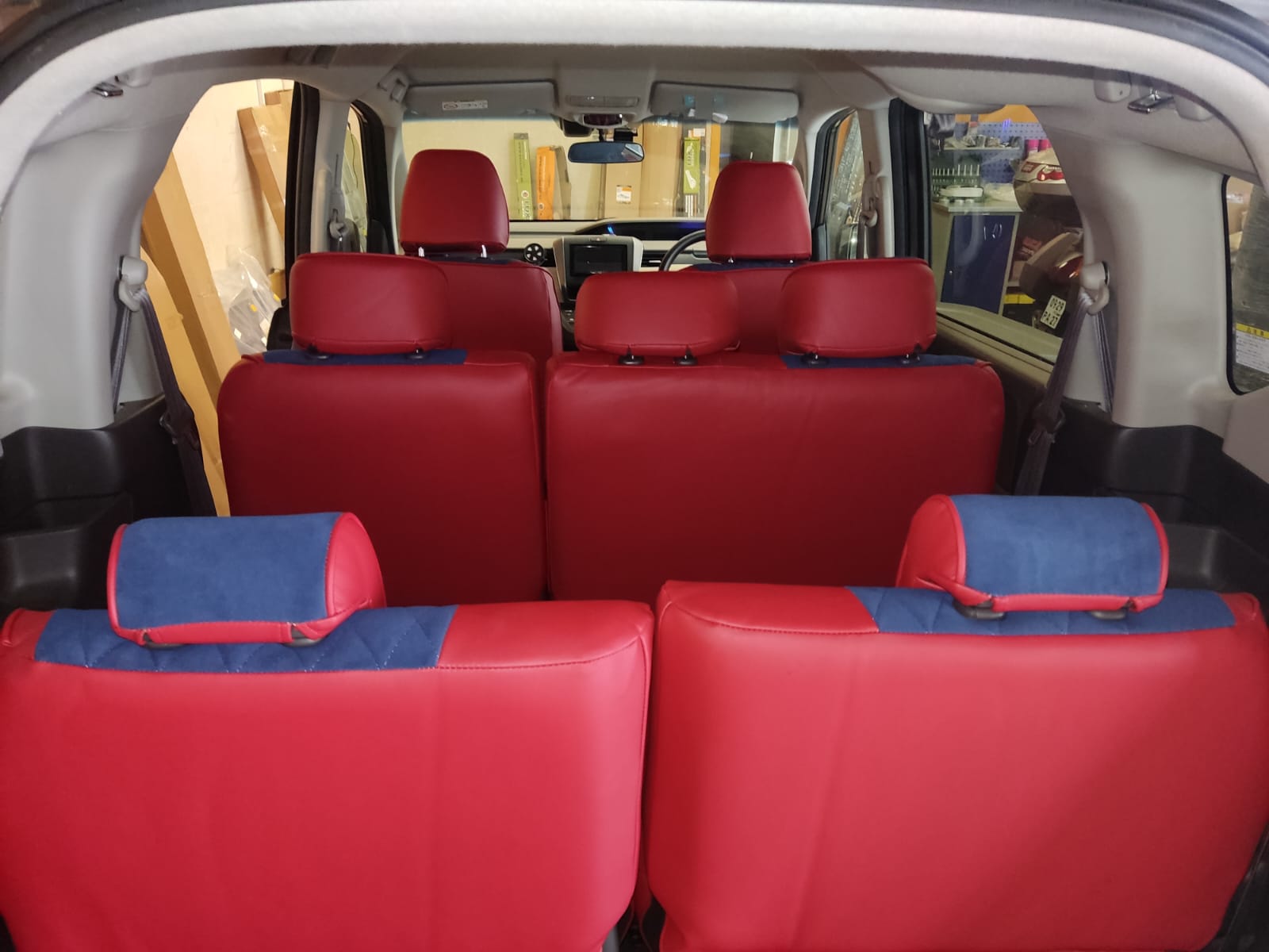 Чехлы Honda Freed с 2016->> 60/40 на 3 ряда  Автокомфорт