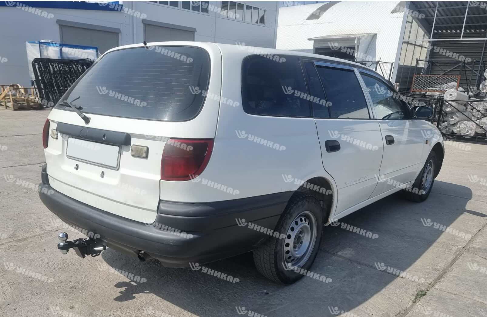 Фаркоп ТСУ Toyota Caldina T190 рессорная подвеска тип E Уникар