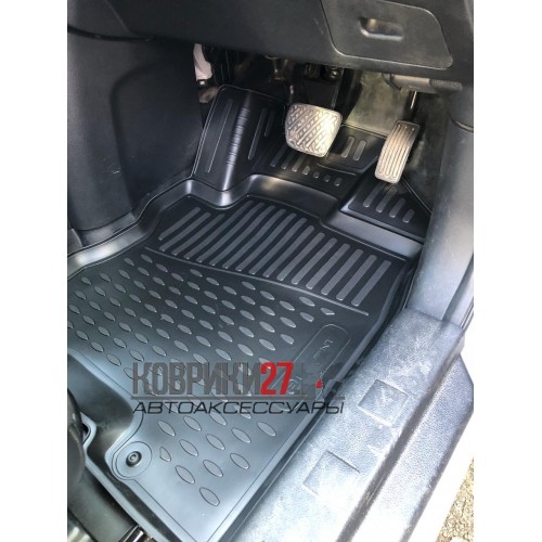 Коврики 3D в салон Nissan X-trail 31, 2007-2015, кросс., правый руль, 4шт. (полиуретан)