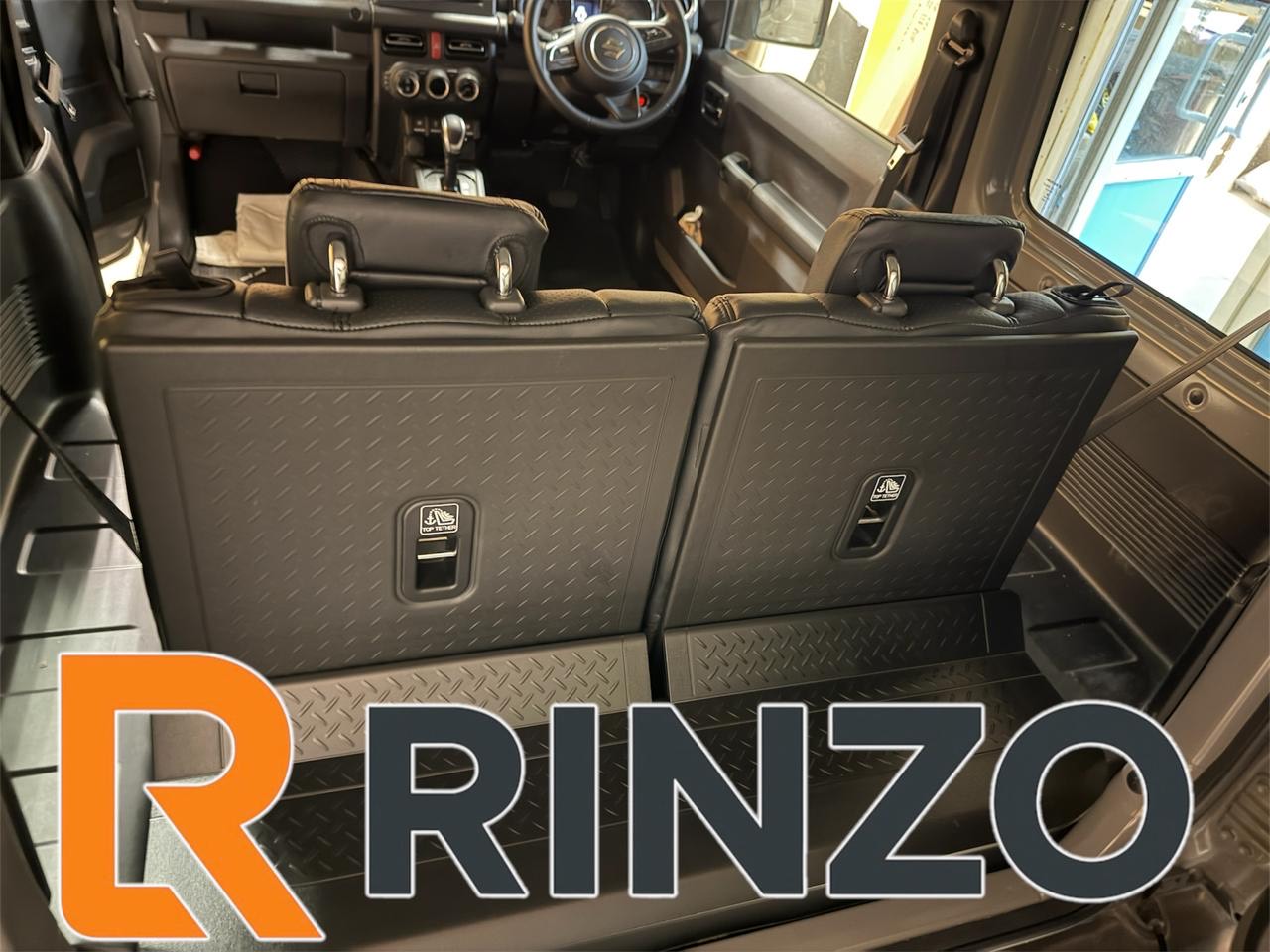 Чехлы Rinzo кожа PVC Suzuki Jimny 2018-н.в./Jimny Sierra (черный). 3 двери (черный) Vector
