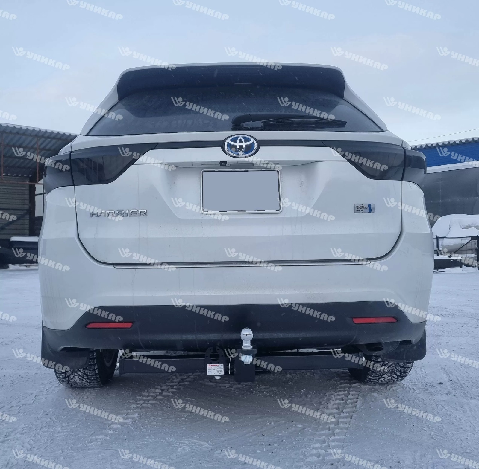 Фаркоп ТСУ Toyota Harrier 60 65, с  2013 - 2020 (тип шара E) Уникар