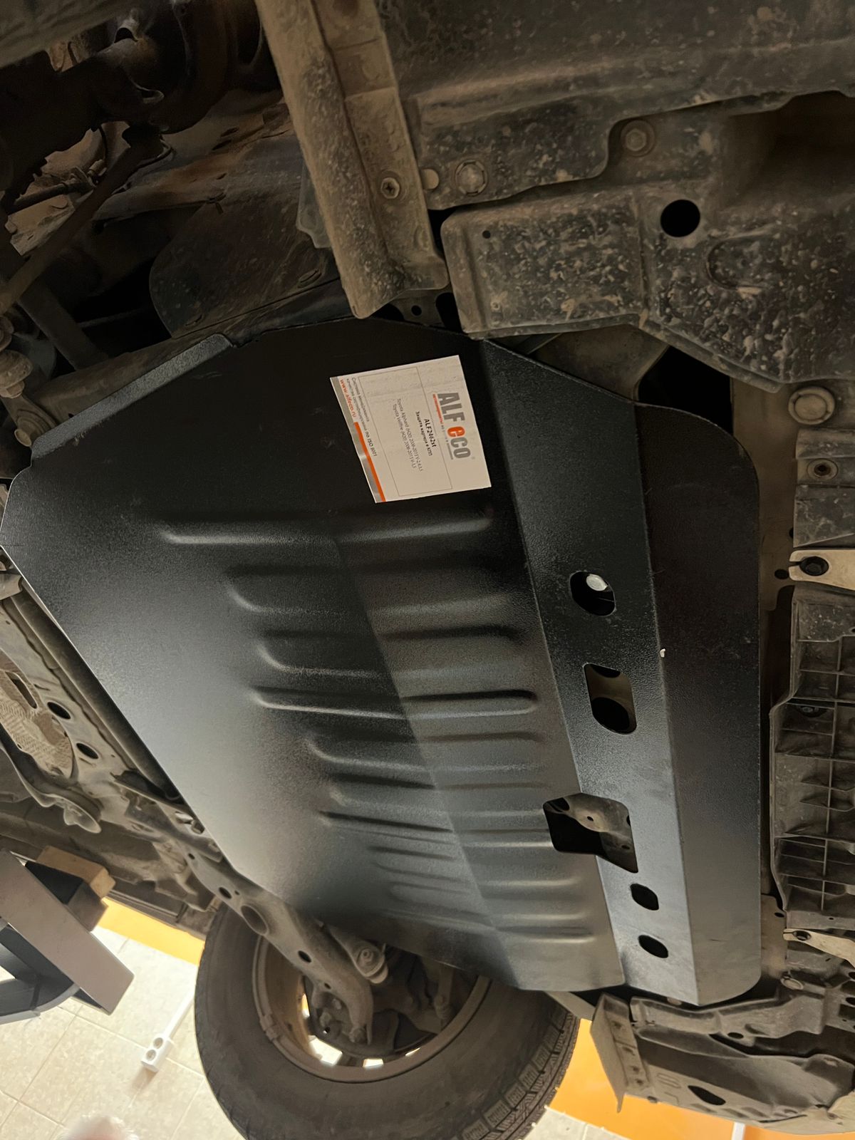 Защита картера и КПП Toyota Alphard 20 / 30 Vellfire 20 / 30 сталь 2мм
