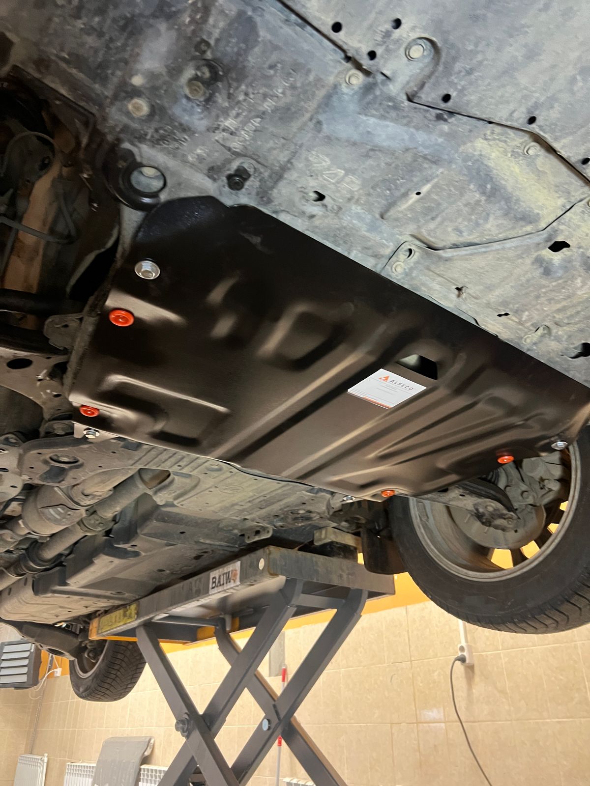 Защита картера и КПП Lexus RX 350 / RX 270 2015-н.в. v 2,0/3,5