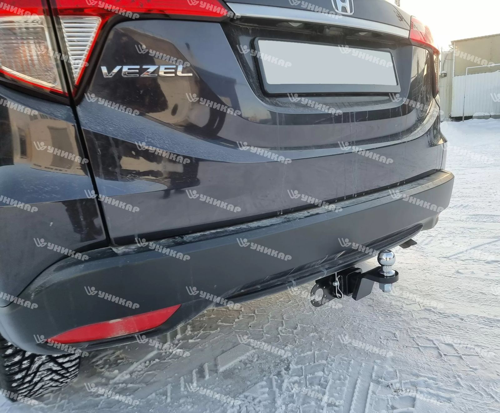 Фаркоп ТCE Honda Vezel RU RV 2013-2019  / 2019- Уникар шар тип E