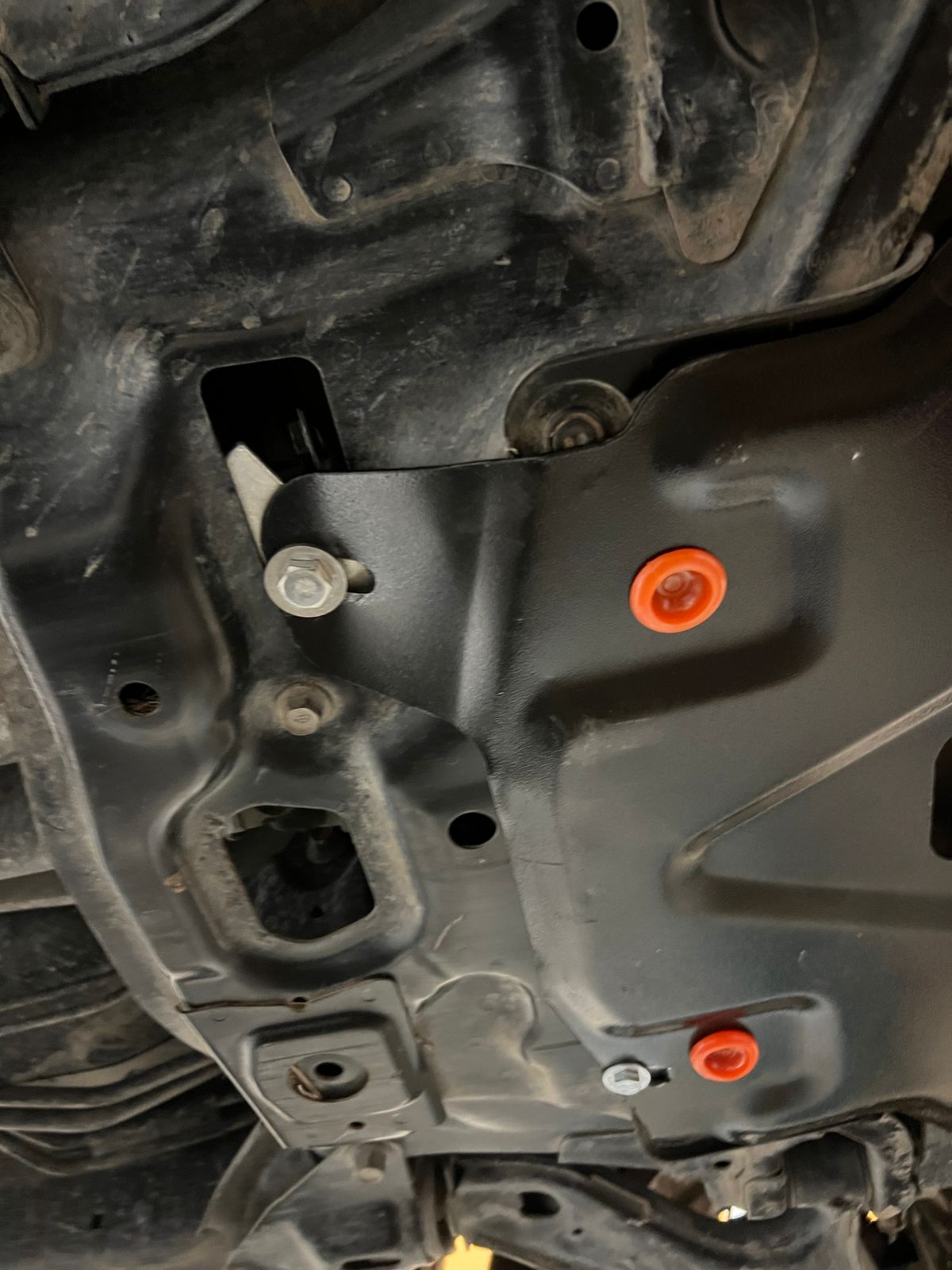 Защита картера и КПП Honda Fit 2 2007 - 2013 (2WD) / Fit shuttle / Freed ( 2WD ) / Freed Spike / Insight  сталь 2мм